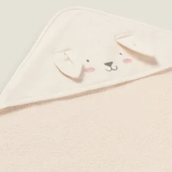 Toalla de baño con capucha y orejitas Caru