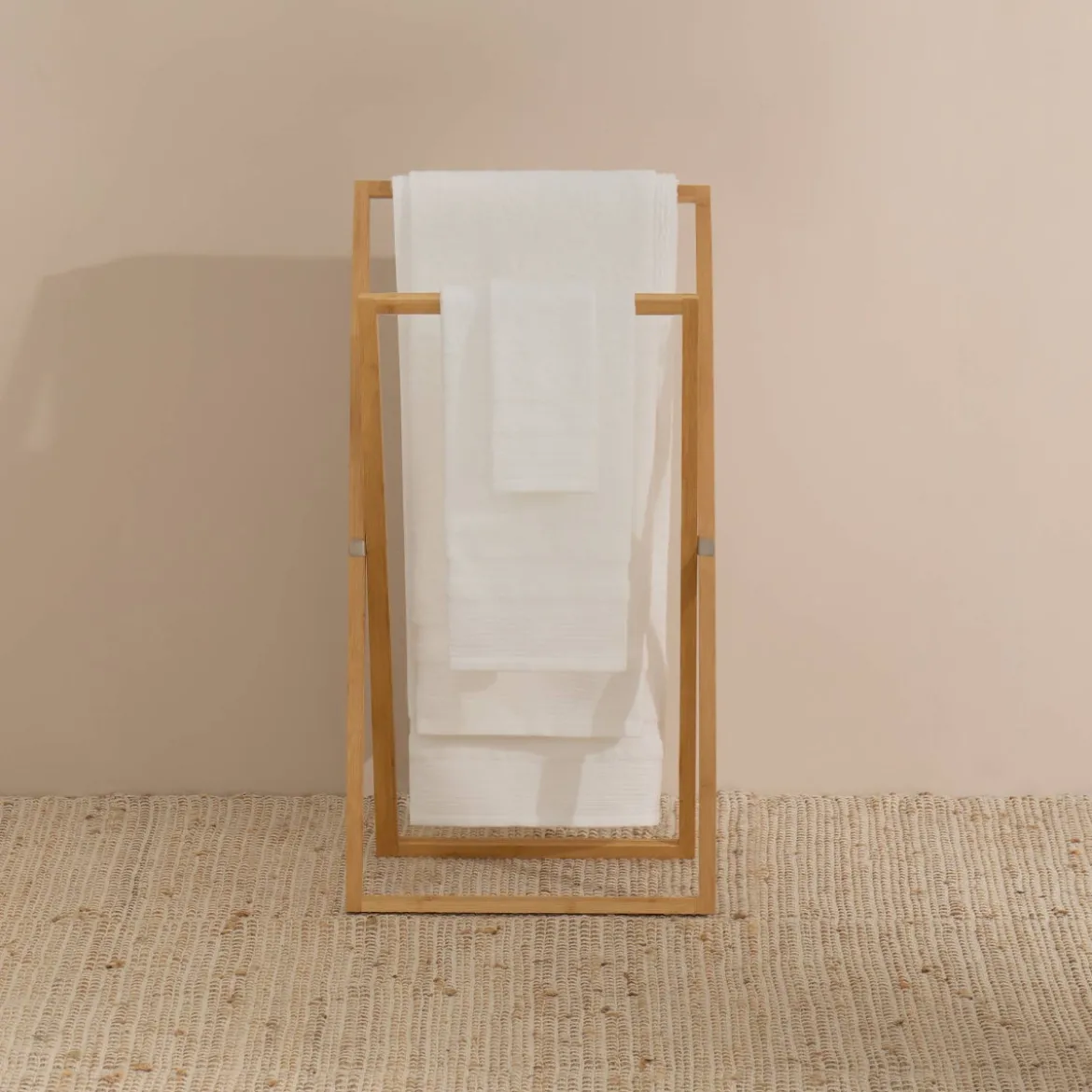 Toalla de baño rizo algodón y bambú Sublim