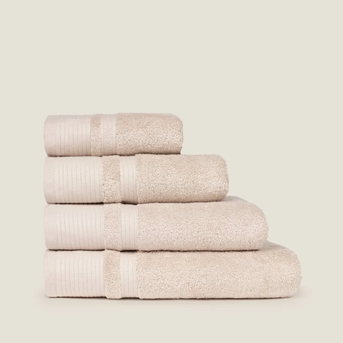 Toalla de baño rizo algodón y bambú Sublim