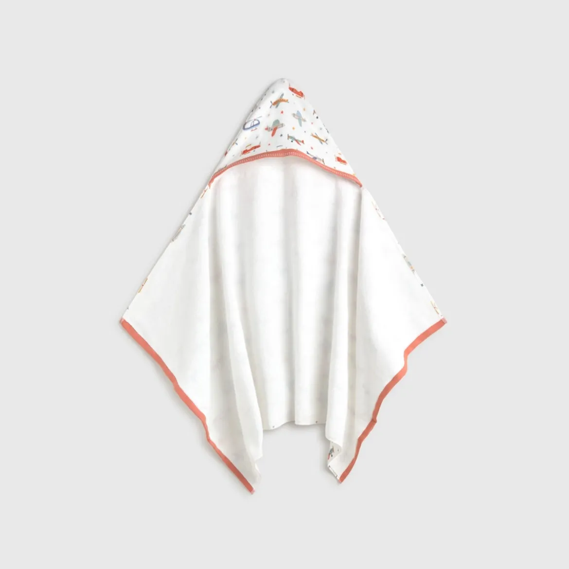 Toalla poncho algodón aviones Trelo