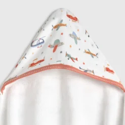 Toalla poncho algodón aviones Trelo