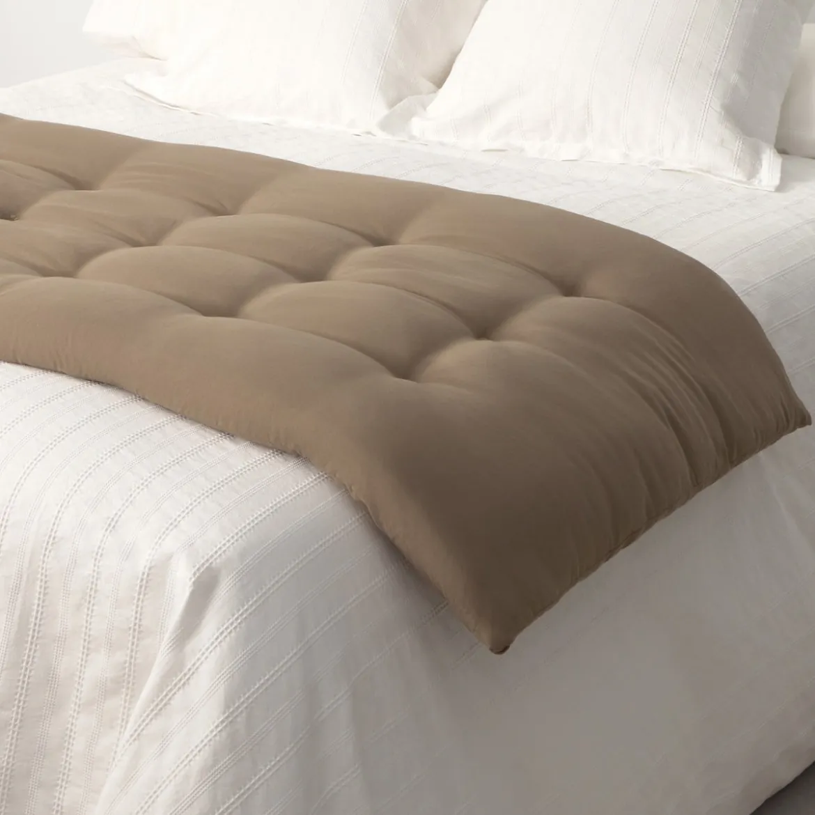 Topper microfibra acolchada King
