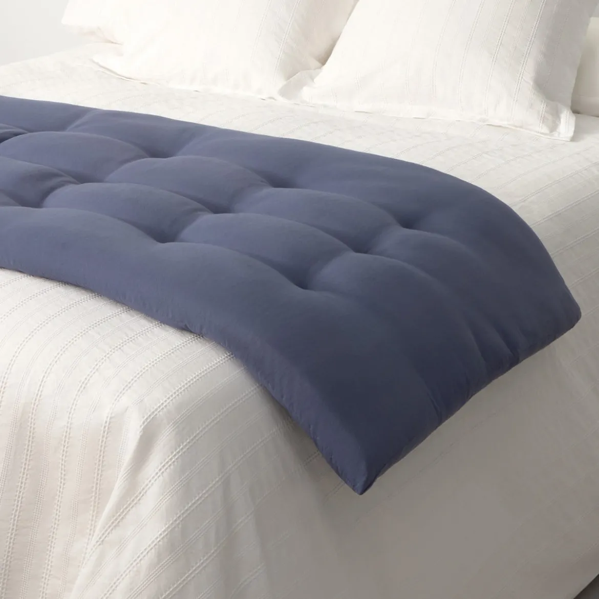 Topper microfibra acolchada King