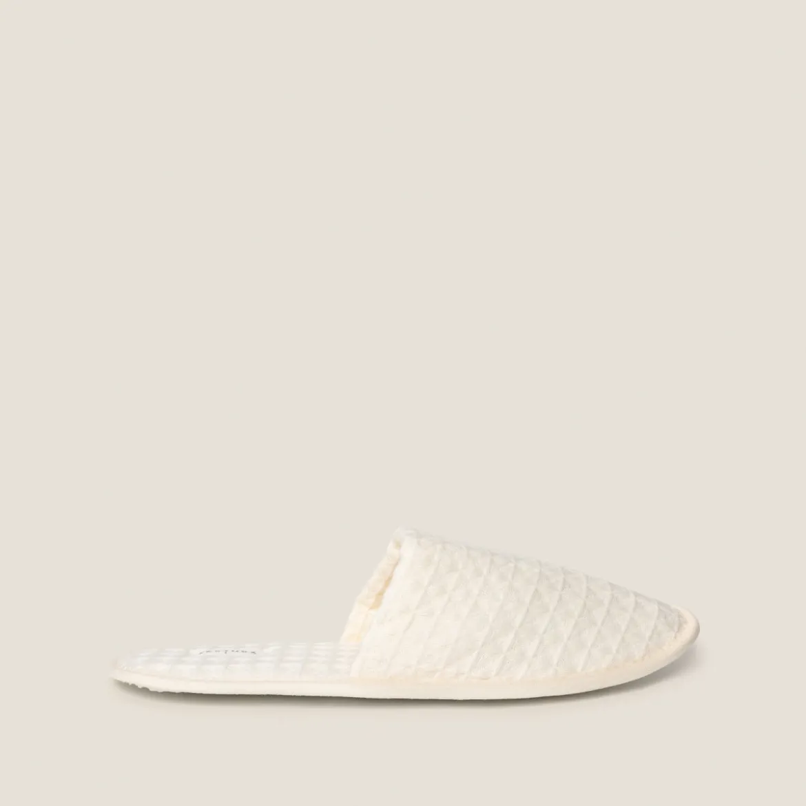 Zapatillas de algodón orgánico waffle Mimospa