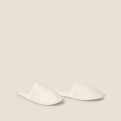 Zapatillas de algodón orgánico waffle Mimospa