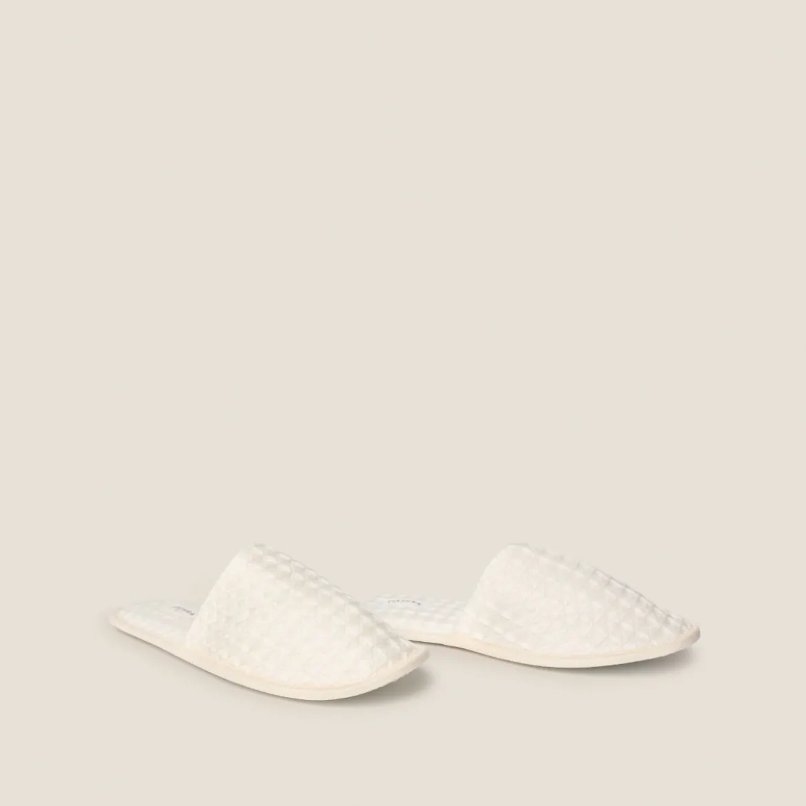 Zapatillas de algodón orgánico waffle Mimospa
